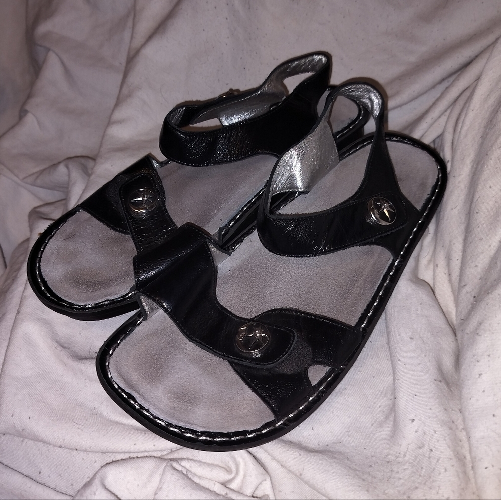 Alegria by PG Lite Vie Black Patent sz 42
